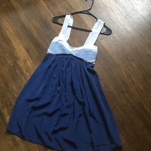 Black halo 100% silk dress